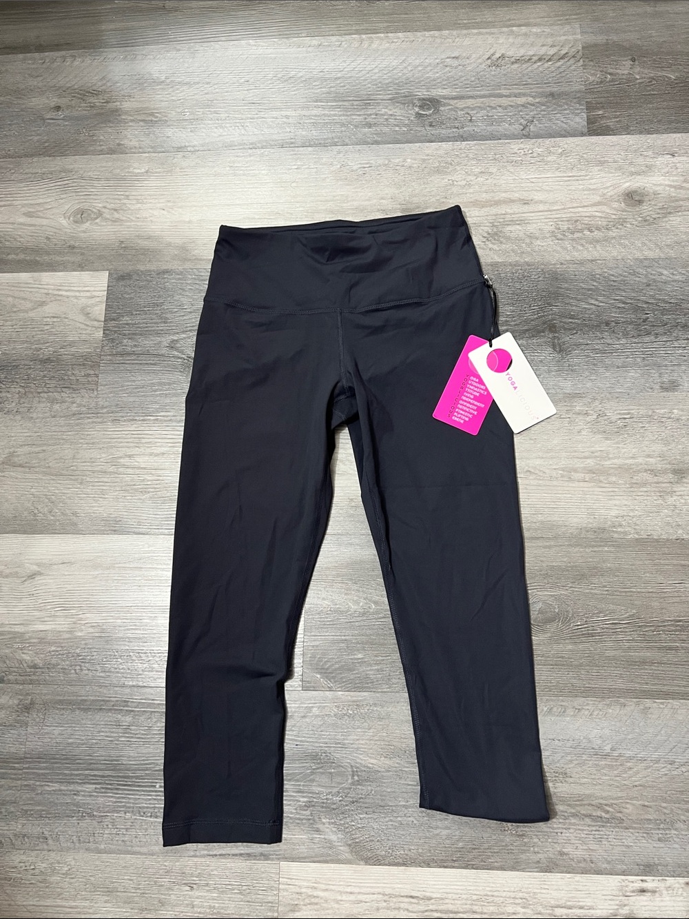 Yogalicious Black Cropped Active Leggings